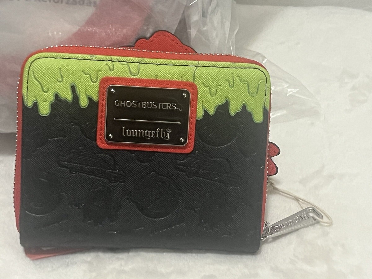 NWT Loungefly Ghostbusters No Ghost Backpack Wallet Set Glow 