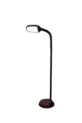 Rosch LED-Stehleuchte Daylight Holz-Optik 14W Eichen Tageslicht Leselampe 1010