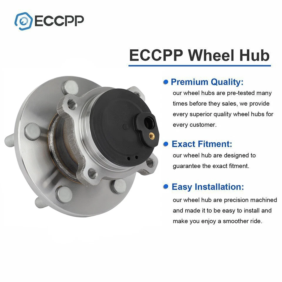 2 piezas cojinetes de cubo de rueda traseros para Mazda 3 2004-2013 2006-2010 2012-2017 Mazda 5 Foto 3 de 4