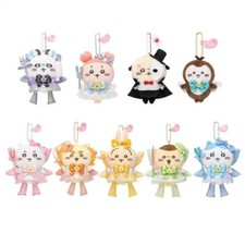 Cute Doll Keychain Chiikawa Angel Devil Mascot Rakko Plush Holiday Gifts New