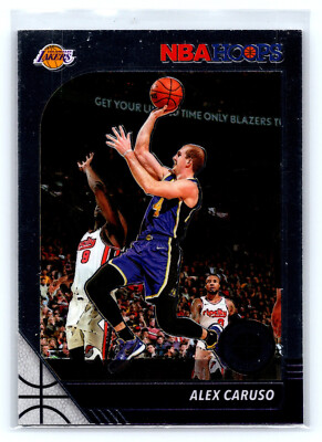 2019-20 Hoops Premium Stock 5	Alex Caruso 	Los Angeles Lakers