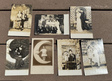 Studio RPPC - Real Photo Postcard Lot - Misc Scenes