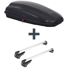 Dachbox G3 Arjes 320 + Dachträger G3 für Opel Astra H Caravan (Kombi) Typ L35 FP