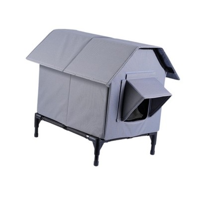 Outdoor Katzenhaus Wasserdicht Bequem Hundebett Katzenheim für Draußen
