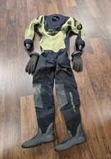 Waterproof D3 Ergo Drysuit with Ultima Dry Gloves Mens XS - Free Shipping