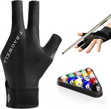 Billard Handschuh für linke Hand atmungsakti...
