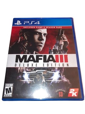 VIDEO GAME PS4 Mafia III Deluxe Edition (2016) Sony PlayStation 4