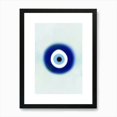 Dopamin Dekor 666 Aura Evil Eye Ar gerahmtes Wandbild Poster Leinwanddruck Bild