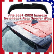 Fits Subaru Impreza Hatchback 2024-2026 Rear Trunk Lip Spoiler Wing Roof Spoiler