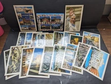 Vintage Postcards - Roma Serie I 20 Color Sleeve Rome Italy NEW Pope Benedetto