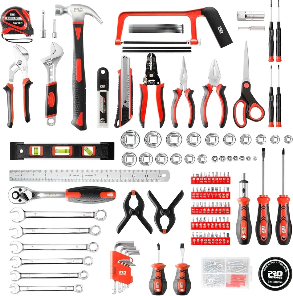 Complete 259-Piece Tool Set with Durable Plastic Storage for DIY Projects - Image 4 of 4