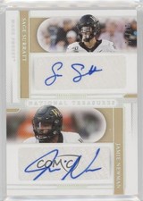 2021 Panini National Treasures Collegiate Silver /25 Jamie Newman Auto 0bt4