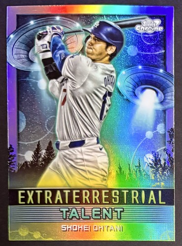 2024 Topps Cosmic Chrome Shohei Ohtani Extraterrestrial Talent #ET-17 Dodgers 🔥