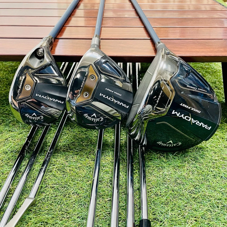 Callaway Fullset PARADYM 1w 5w 5Hybrid Warbird Iron 5-9Pw set 10Pcs Golf Clubs - Image 3 of 4