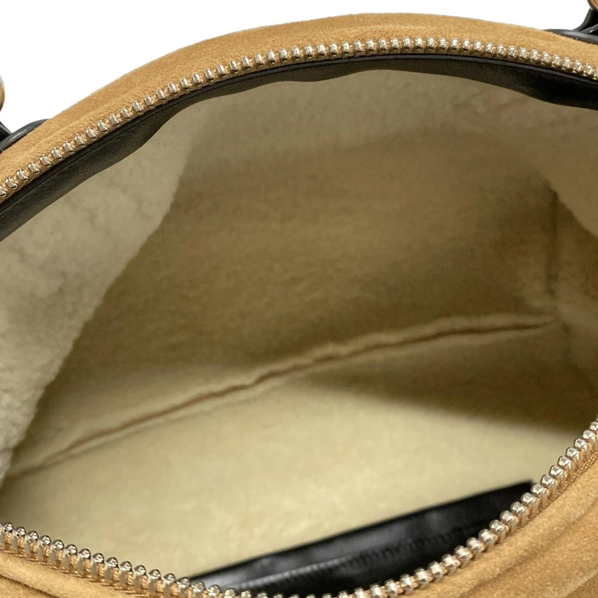 GIVENCHY Pandora Medium - Beige White Black Mouton Leather Handbag thumbnail 6