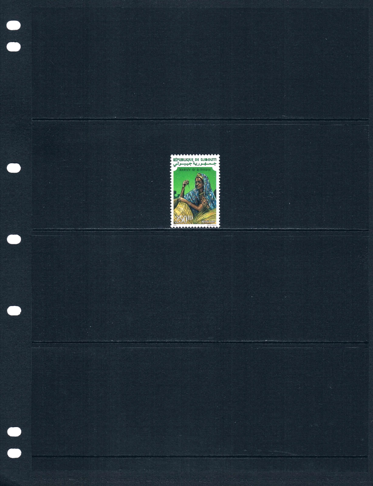 2/3 off $160.00 Scott Value - 1997 DJIBOUTI Women Crafts African CV MNH NH UMM