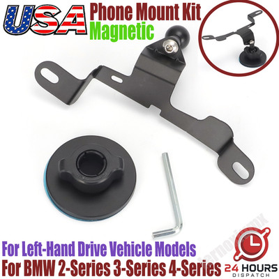 For BMW F22 F23 F87 F30 F31 F32 F33 F80 M3 M2 M4 Magnetic Phone Mount Kit LHD US