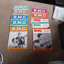 Job Lot Of BMG magazine Issues From 1967 To 1969. Not Complete Sets. VGC