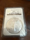 2014 $1 American Silver Eagle NGC MS69 Brown Label