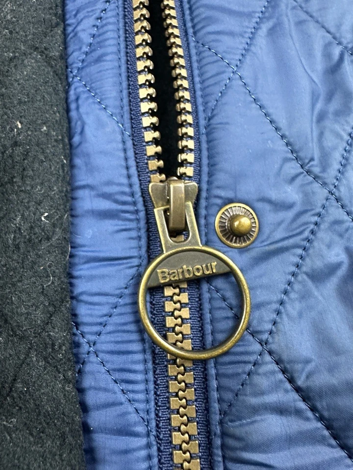 Veste Polarquilt Barbour Cavalry - bleu - femme - M - #0589 - Photo 4/4