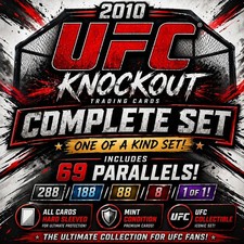 2010 UFC Knockout Complete (150)- Includes 69 Parallels, 288/188/88/8/1! - RARE!