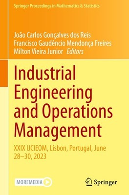 Industrial Engineering and Operations Management João Carlos Gonçalves Dos Reis