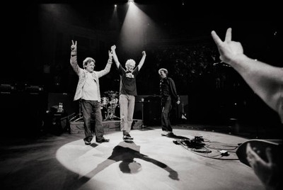 Reunion of British rock group Cream at Royal Albert Hall London on- Old Photo