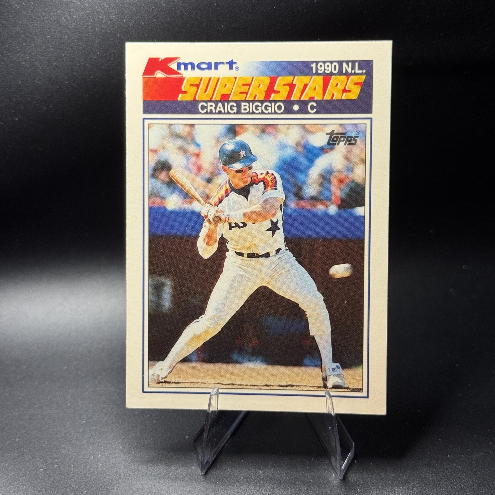 1990 Topps Kmart Super Stars #8 Craig Biggio