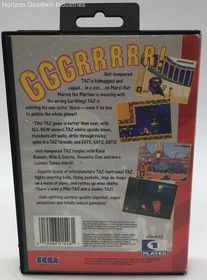 1994 Sega Genesis Taz In Escape From Mars 6705112 - Loose Part In Cartridge (F)