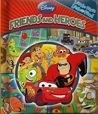 Disney Friends and Heroes Little First Look and Find Michael P. F