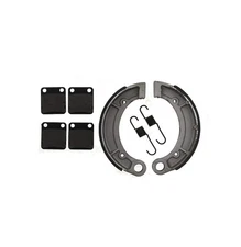 2007-2009 Yamaha YFM 250 Big Bear Front Brake Pads and Rear Brake Shoes