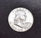 1962-D Franklin Half Dollar 50¢ – Denver Mint – XF Condition – 90% Silver
