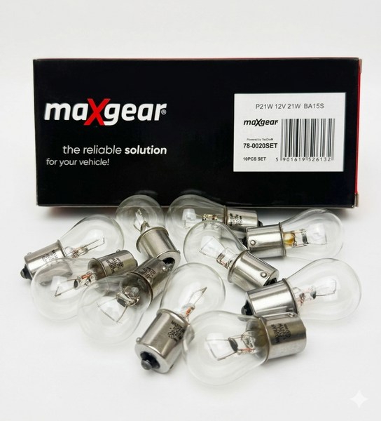 10X P21W BA15S 21W 12V GlüHlampe Birne Soffitte Beleuchtung Auto Lampe PKW-image