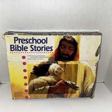 Abeka Books Preschool Bible Stories Flash A Cards Box Set 143 Cards COMPLETE BIG