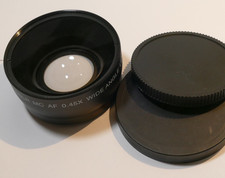 Professional DSLR 0.45X Wide Angle AUX Conversion Lens w 58mm thread MC