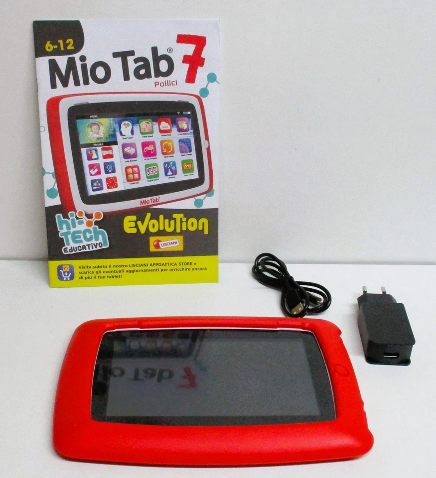 Lisciani Mio Tab 7'' Evolution 2022 Kinder 6-12J Tablet Speicher 16GB  Italienis - Bild 3 von 4