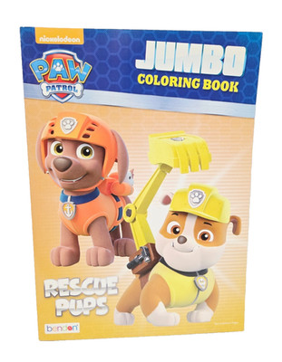 PAW PATROL JUMBO COLORING & ACTIVITY BOOK ''RESCUE PUPS'' BRAND NEW KIDS FUN!