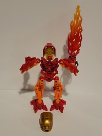 100% Complete & Retired Lego Bionicle Stars: Tahu (7116) w/ Instruction Manual 