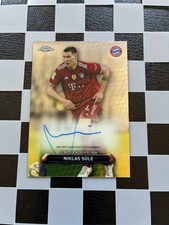 2021-22 Topps Chrome FC Bayern München On Card Auto Niklas Süle /75
