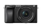 Sony a6400 Mirrorless Camera with 16-50mm f/3.5-5.6 II Lens | Sony ILCE6400KB