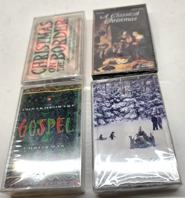 Christmas Music Cassette Tapes Classical, Oneill Brothers, On Border, Gospel - Image 1 of 4