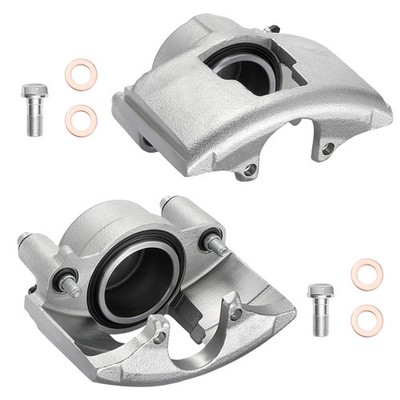 Set of 2 Front Brake Calipers For 1995-2000 Chevrolet C35 5.7L Pickup Truck
