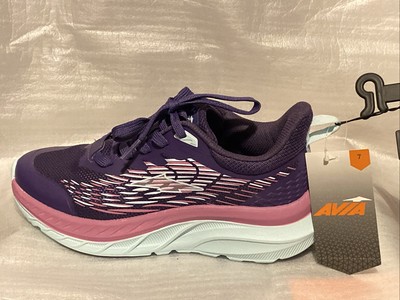 Avia Jumbo Women’s Running Sneakers Shoes Purple Pink Odor Control Size 