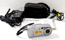 Sony Cyber-shot DSC-P9 Tested Digital Camera with Accessories Silver 4MP