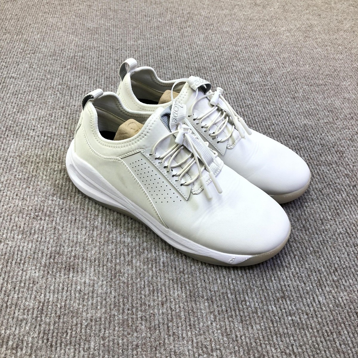 Clove Shoes Mens Size 7 Womens 8.5 White Slip Resistant 