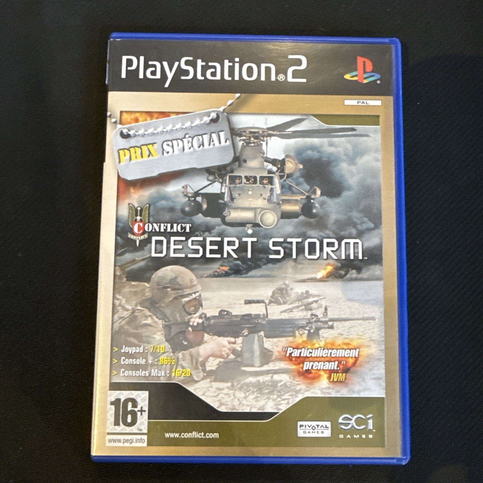 Jeu Sony Playstation 2 Conflict Désert Storm PS2 PAL fr