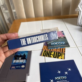 The Untouchables NES Nintendo Entertainment System Complete In Box CIB Mint