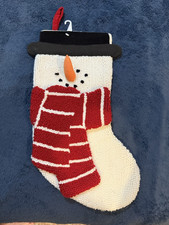 New Snowman Christmas Stocking