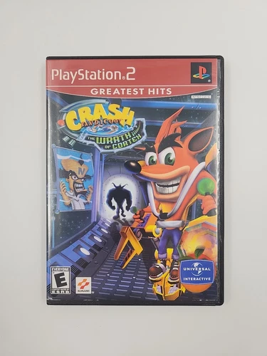 Crash Bandicoot The Wrath of Cortex PS2 PlayStation 2 Complete CIB Greatest Hits