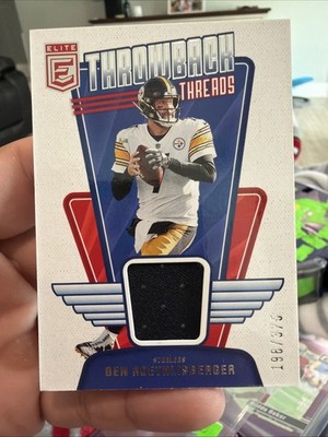 2023 Panini Donruss Elite Ben Roethlisberger Throwback Threads/375